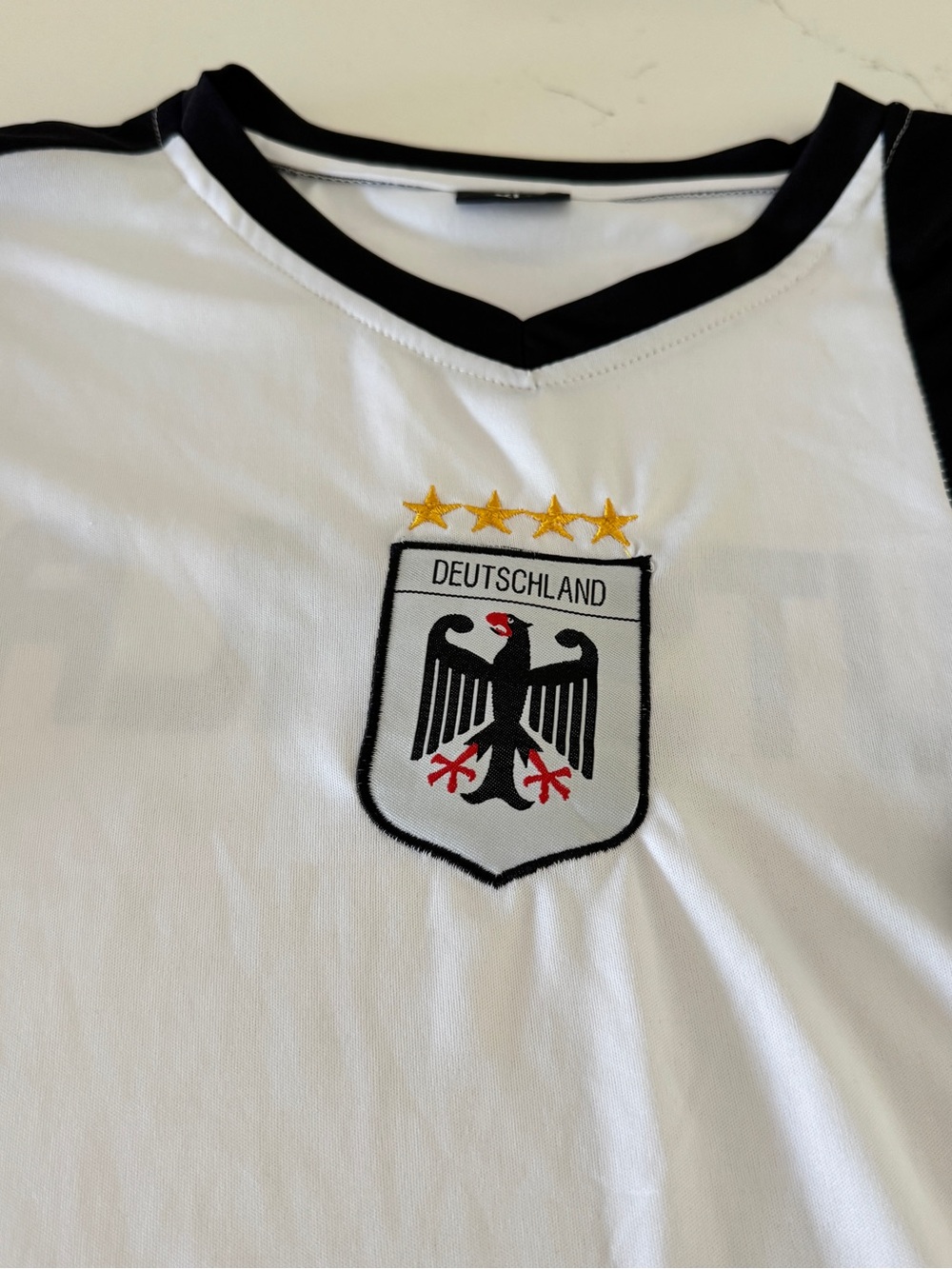 Germany Deutschland Soccer Jersey Men’s XL White World Cup Football Shirt - Picture 2 of 4